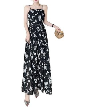 BURRYCO Sleeveless Maxi Dress - White