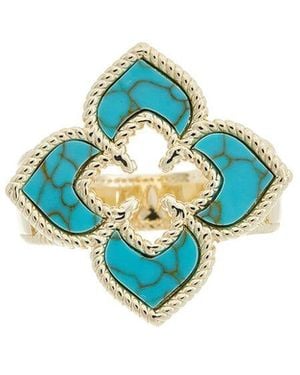 Juvell 18K Plated Ring - Blue