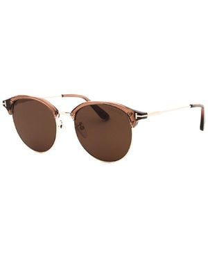 Tom Ford Ft0889-K 55Mm Sunglasses - Brown