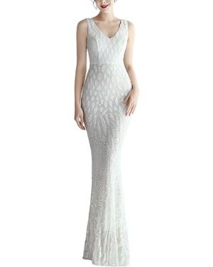 KALINNU Maxi Dress - White