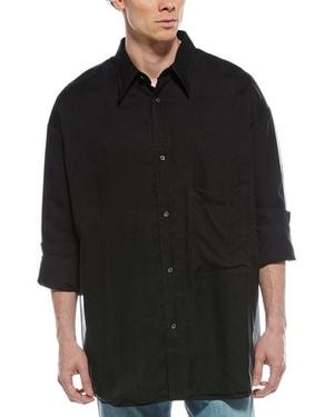 Valentino Formal Silk Shirt - Black