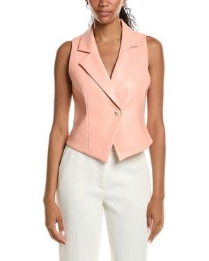 Kenneth Cole Fitted Vest - Pink