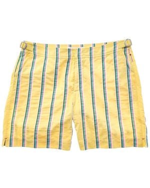 Orlebar Brown Bulldog Deckchair Swim Short - Yellow