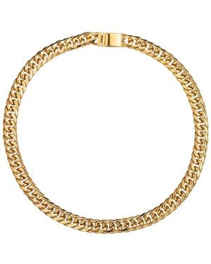 Eye Candy LA The Bold Collection Titanium Silas Necklace - Metallic