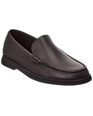 BOSS Sienne Leather Loafer - Brown