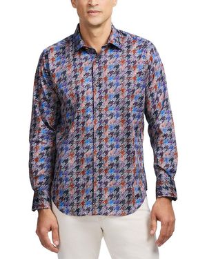 Robert Graham Darcy Woven Shirt - Blue