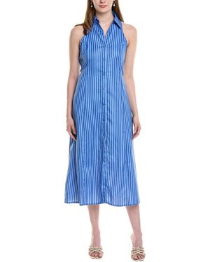 Estellina Midi Dress - Blue