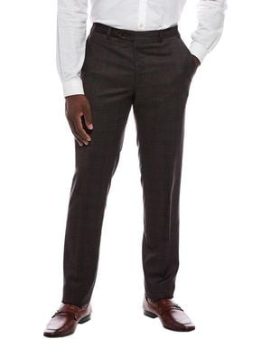 Canali Wool Formal Pant - Black