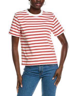 Kenneth Cole Stripe T-Shirt - Red