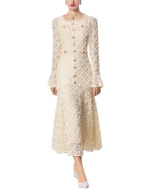 LIONELLO SALVI Midi Dress - Natural