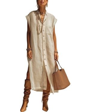 FLORIDA CLOTHING Maxi Dress - Natural