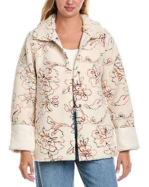Johnny Was Arcane Reversible Coat - Natural