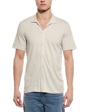 Onia Slub Button-Up Shirt - White