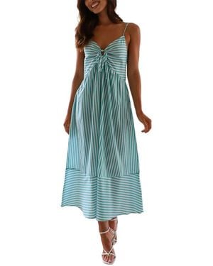 DELI S Delli.S Sleeveless Midi Dress - Blue