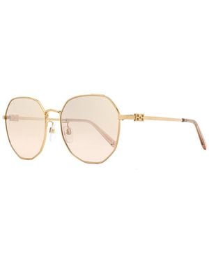 Bally By0093D 58Mm Sunglasses - Natural