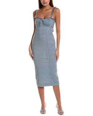 Free People Lucinda Midi Dress - Blue