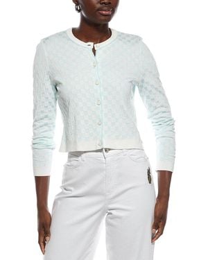 Marc Cain Textured Cardigan - White