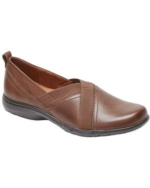 Rockport Penfield Leather Casual Shoe - Brown