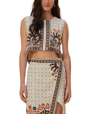 FARM Rio Cropped - Brown