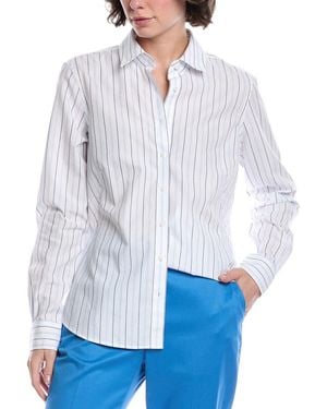 Brooks Brothers Fitted Blouse - White