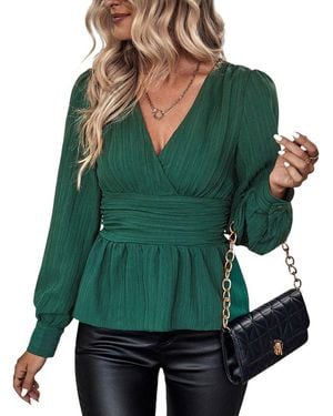 SARAH WOODZ Blouse - Green