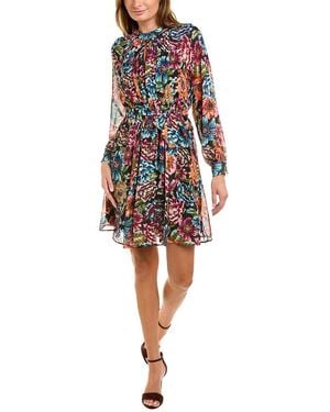 Donna Ricco Mini Dress - Multicolour