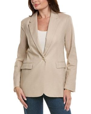 Fate Linen-Blend Blazer - Natural