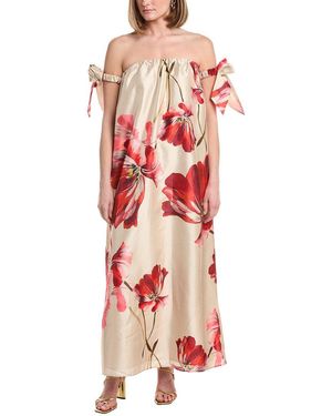 Hutch Iris Dress - Red