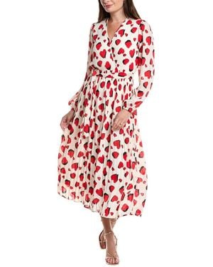 Tahari Maxi Dress - Red