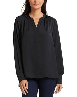 NYDJ Melody Blouse - Black