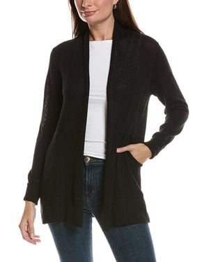Gretchen Scott Open Cardigan Sweater - Black