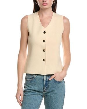 Halston Sweater Vest - Blue