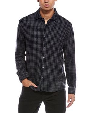 Stone Rose Technical Performance Fleece Shirt - Blue