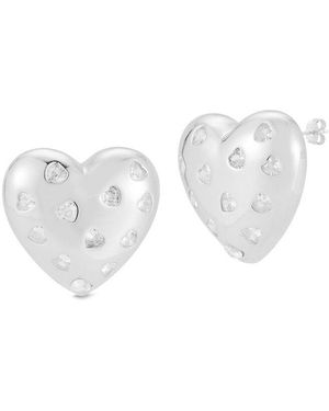 Sphera Milano Cz Earrings - White