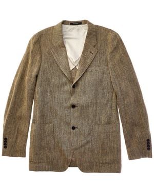 Todd Synder X Champion Silk & Linen-Blend Madison Jacket - Green