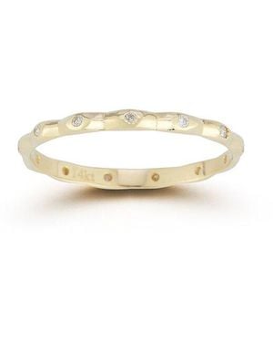 Ember Fine Jewelry 14k 0.08 Ct. Tw. Diamond Ring - White