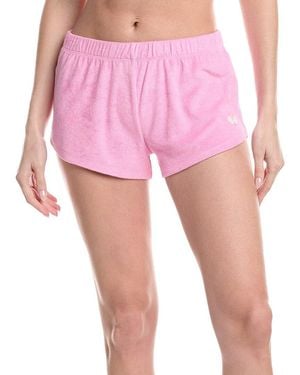 Pj Salvage Happiest On The Court Short - Pink