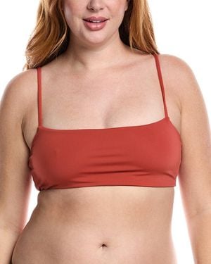 Mara Hoffman Sia Bikini Top - Red