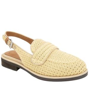 Gentle Souls By Kenneth Cole Caleb Raffia Flat - Natural