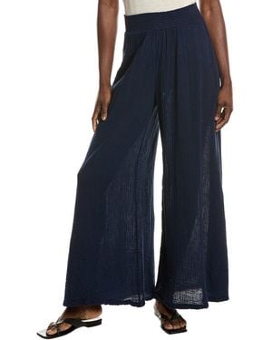 Michael Stars Simba Extra Wide Pant - Blue