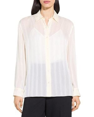 Theory Classic Menswear Shirt - White