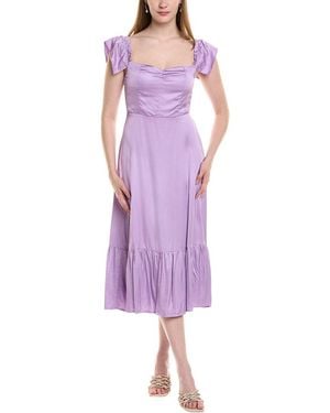 JLuxe Midi Dress - Purple
