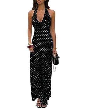 Adelin May Maxi Dress - Black