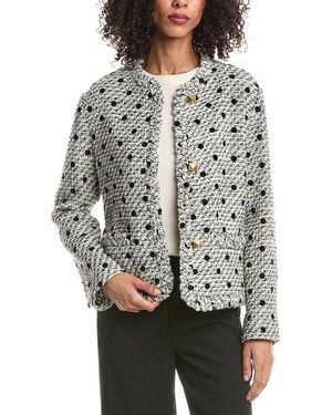 Valentino Giacca Wool-Blend Jacket - Grey