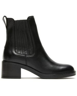 La Canadienne Walf City Dry Waterproof Leather Bootie - Black