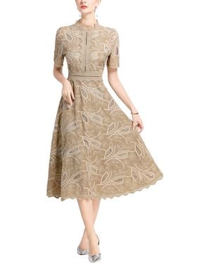 Kaimilan Midi Dress - Natural