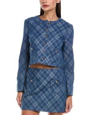 Amanda Uprichard Maven Jacket - Blue