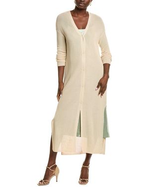 Lafayette 148 New York Duster Jumper - Natural
