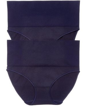 Spanx Set Of 2 Everyday Shaping - Blue