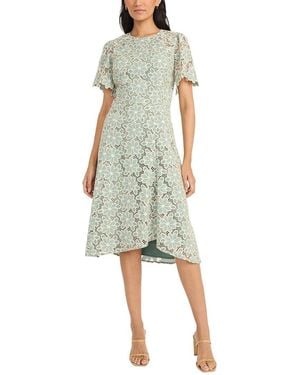 Maggy London Midi Dress - Green